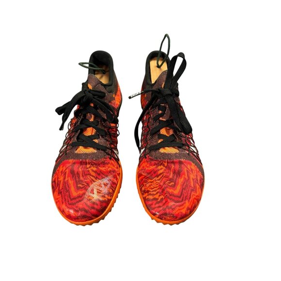 Nike Flywire Mens Track & Field Shoes Orange and Black Size 7 - Picture 2 of 9